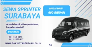 sewa mercy sprinter surabaya