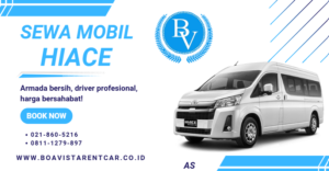 sewa mobil travel hiace
